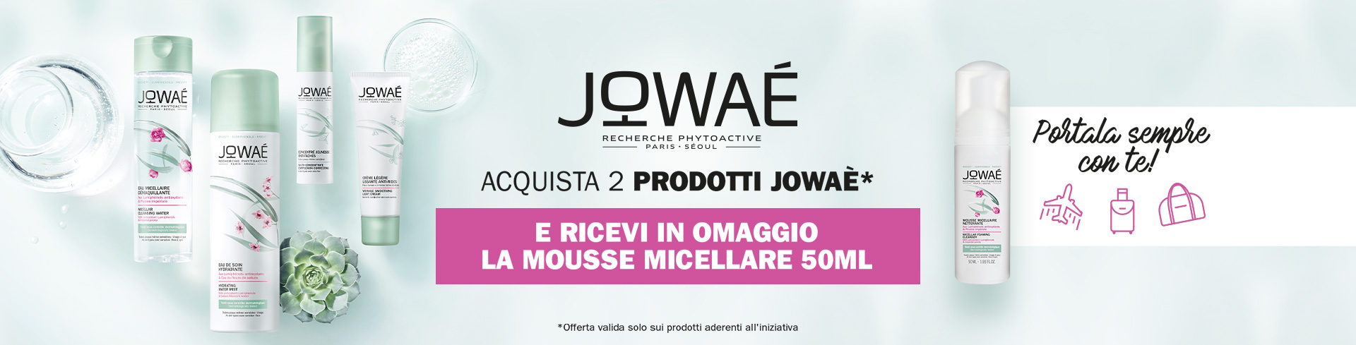 jowae banner promo mousse micellare