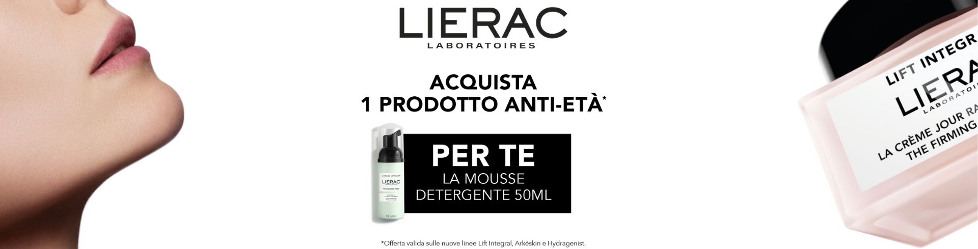 banner promozionale Lierac antiage desktop