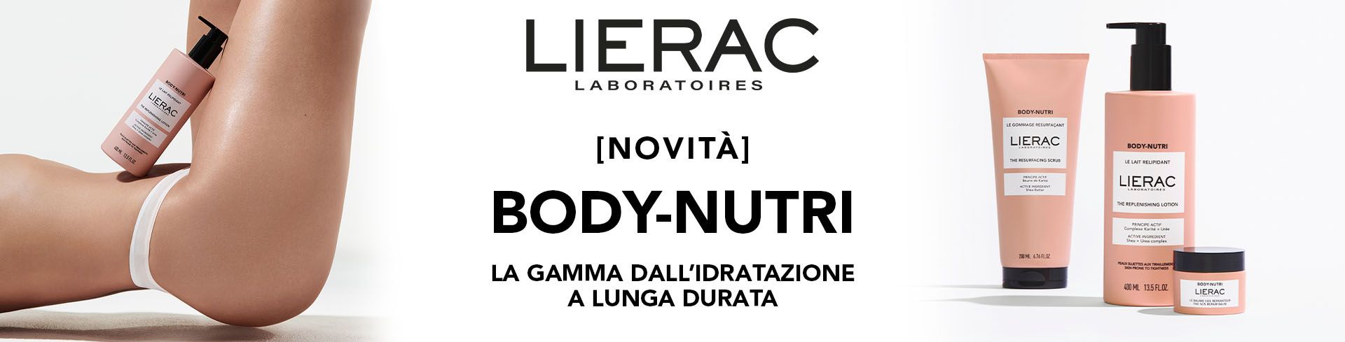 Scopri la linea Lierac Body-Nutri, la gamma dall'idratazione a lunga durata