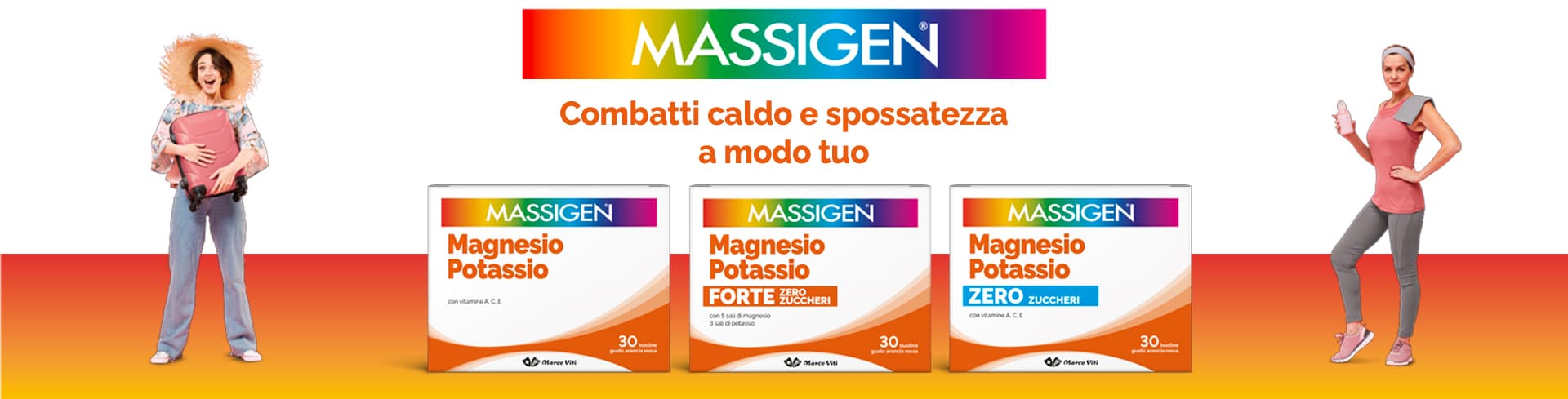 Massigen: Combatti il caldo e spossatezza a modo tuo!