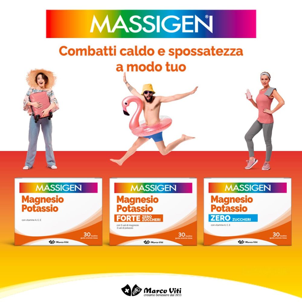 Massigen: Combatti il caldo e spossatezza a modo tuo!