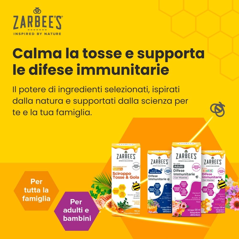 Zarbee's - calma la tosse e supporta le difese immunitarie