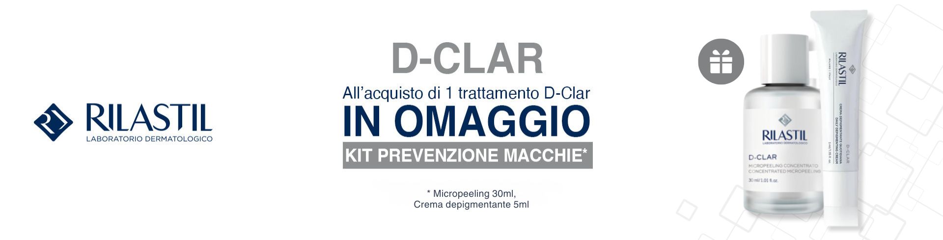 Rilastil D-Clar - acquista 1 prodotto, ricevi il kit prevenzione macchie  desktop