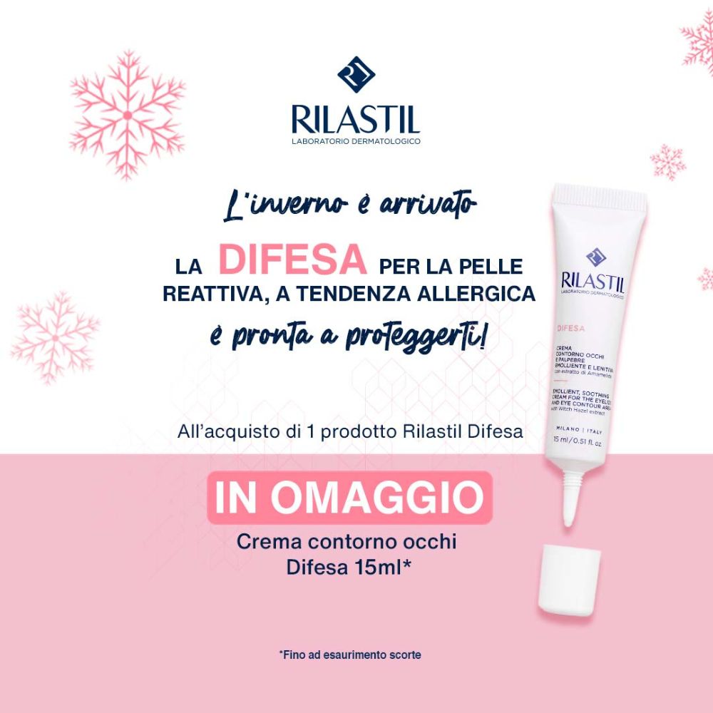 Acquista 1 prodotto della linea Rilastil Difesa, ricevi subito in regalo* la Crema Contorno Occhi 15ml!