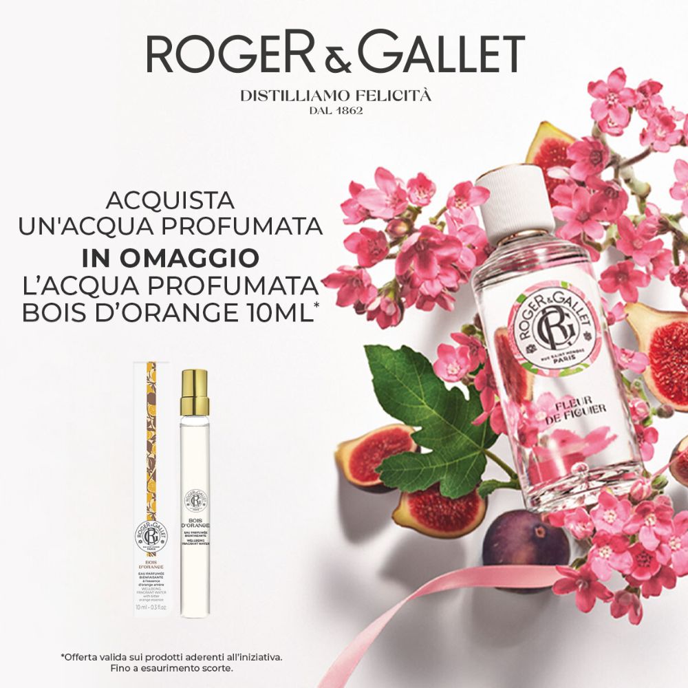 Roger&Gallet - Acquista 1 acqua profumata: ricevi subito in regalo l'acqua profumata bois d'orange 10ml!