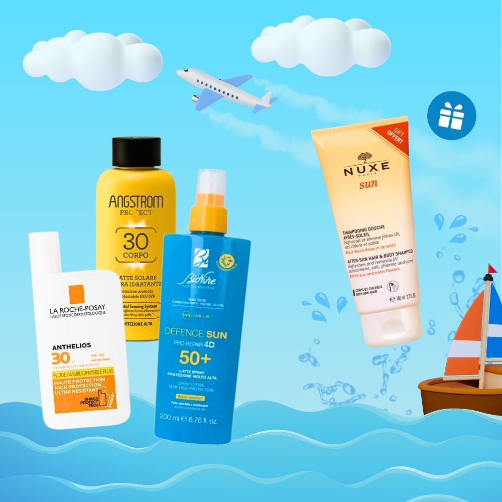 Promo Solari: doposole in omaggio con 49,90€ di prodotti solari Bionike, La Roche Posay, Lierac, Darphin o Angstrom!